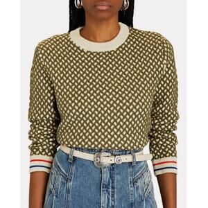 Kule Women's The Greene Honeycomb Wool Blend Sweater Size XS